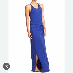 Athleta maxi dress with built in bra